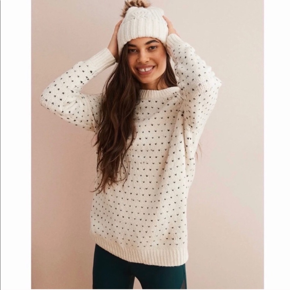 Aerie Fair Isle Tunic Sweater